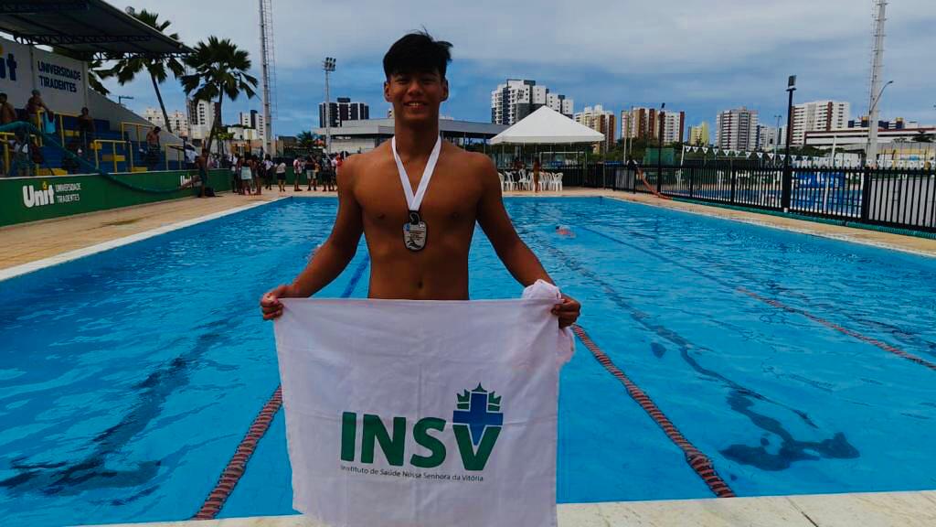 Atleta apoiado pelo INSV ganha quatro medalhas em competição realizada em Aracaju